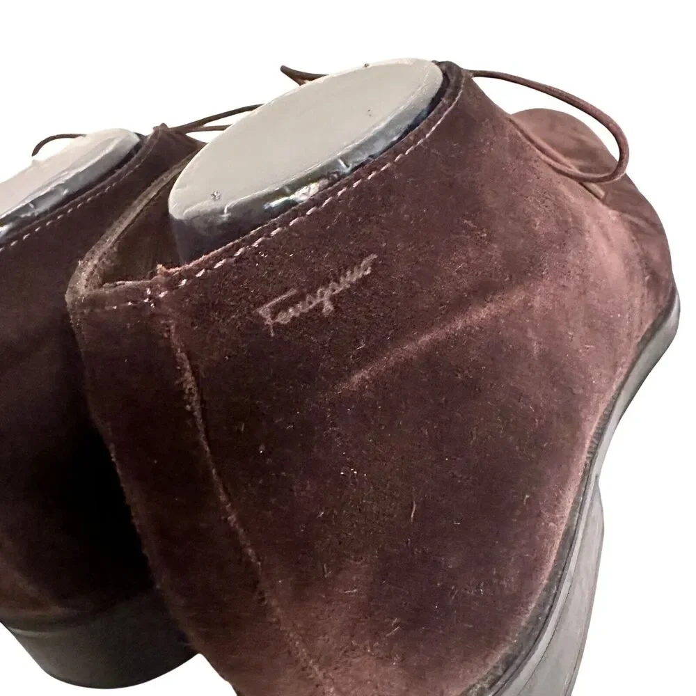 Salvatore Ferragamo elegant suede